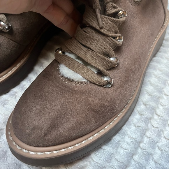 Madden NYC Furry Tan Winter Boots - Picture 5 of 8